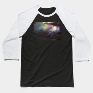 Rotating colored light display on american falls Baseball T-Shirt